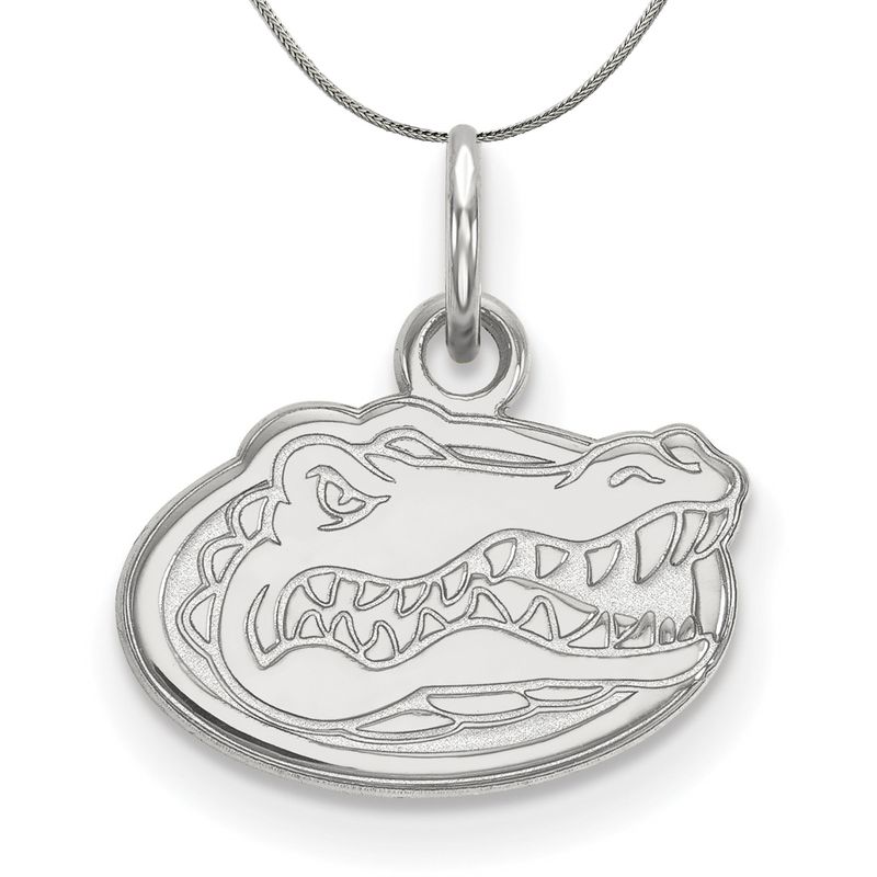 Sterling Silver U Of Florida Xs (Tiny) Pendant Necklace - 18 Inch